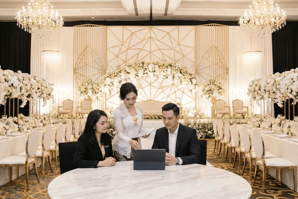 Cari wedding organizer