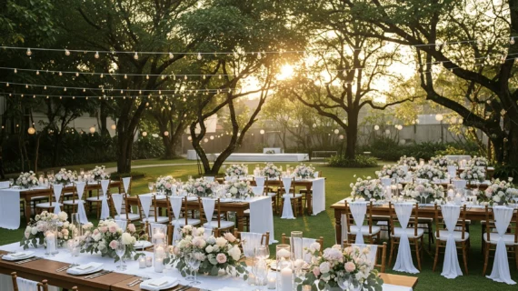 Ciptakan Dekorasi Pernikahan Garden Party yang Penuh Nuansa Romantis